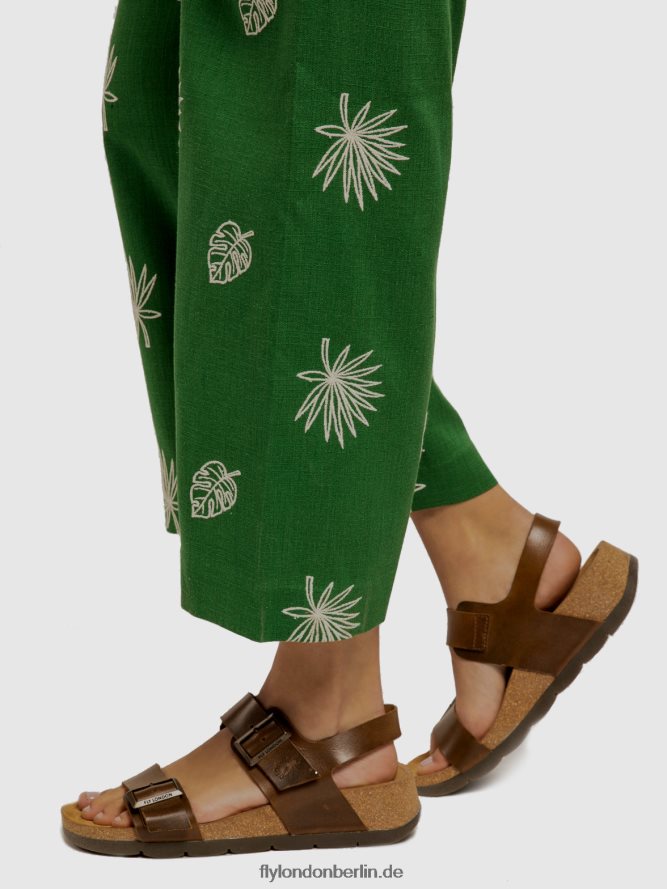 Frauen Fly London Kamel Slingback-Sandalen ceke722 DP8RD8583