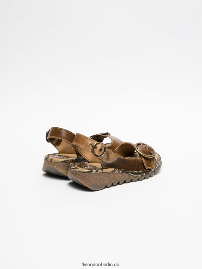Frauen Fly London Peru Schnallensandalen DP8RD8528
