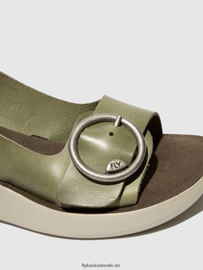 Frauen Fly London SMOG Slingback-Sandalen berk754 DP8RD8586