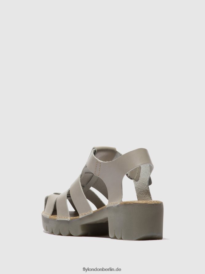 Frauen Fly London Wolke T-Riemen-Sandalen emme511 DP8RD8582