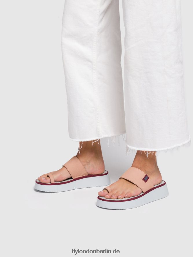 Frauen Fly London cupido nacktrosa Riemchensandalen chev316 DP8RD8600