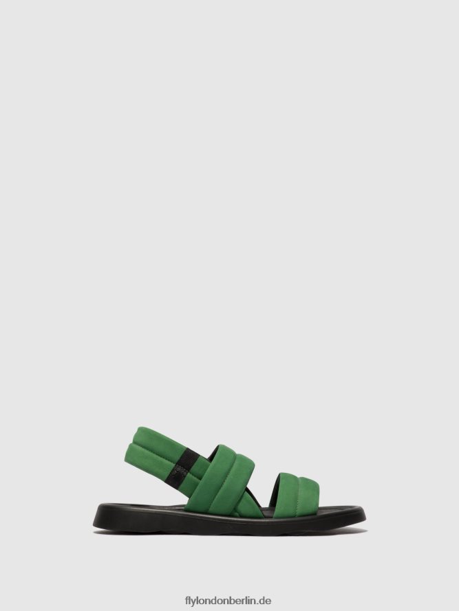 Frauen Fly London lindgrün Slingback-Sandalen tofy941 DP8RD8449