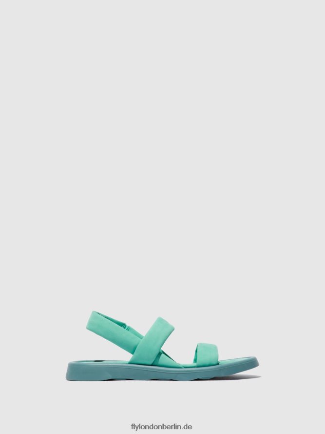 Frauen Fly London mynt Slingback-Sandalen tera873 DP8RD8541