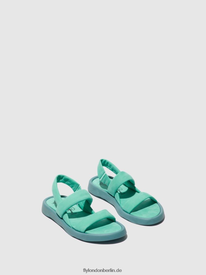 Frauen Fly London mynt Slingback-Sandalen tera873 DP8RD8541