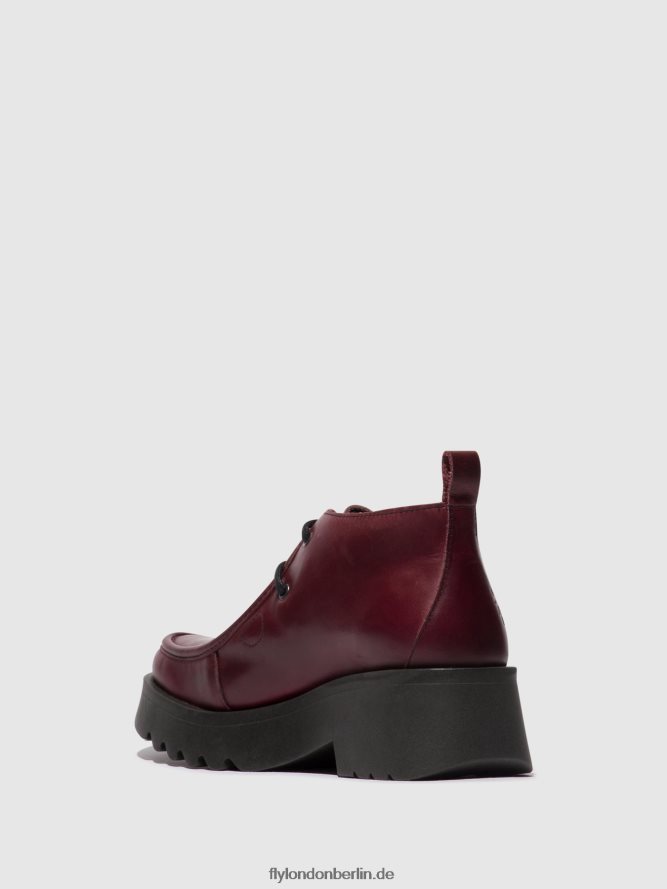 Frauen Fly London lila Schnürschuhe megg90 DP8RD8682