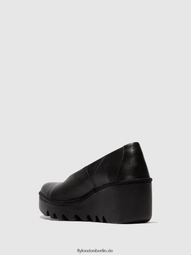 Frauen Fly London Ceralinschwarz Slipper beso246 DP8RD8619