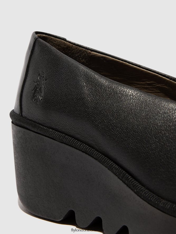 Frauen Fly London Ceralinschwarz Slipper beso246 DP8RD8619