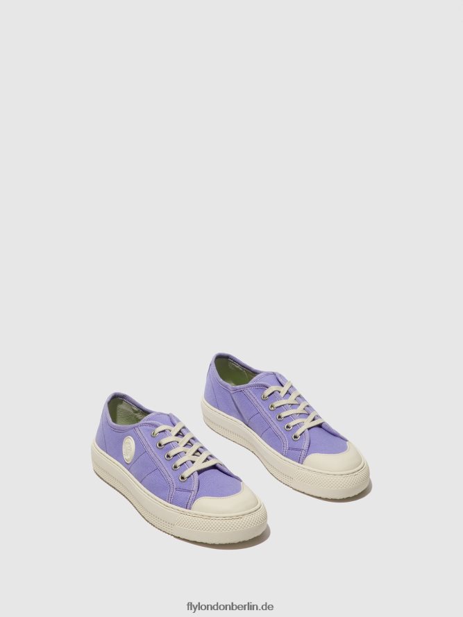 Frauen Fly London Lavendel Schnürsneaker tere557 DP8RD8739