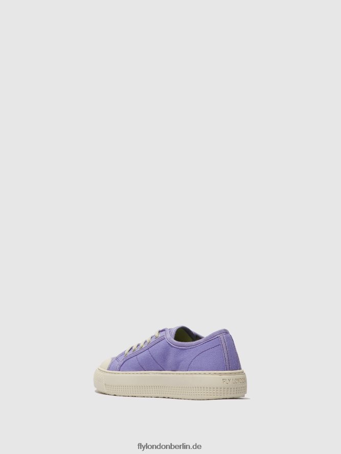 Frauen Fly London Lavendel Schnürsneaker tere557 DP8RD8739