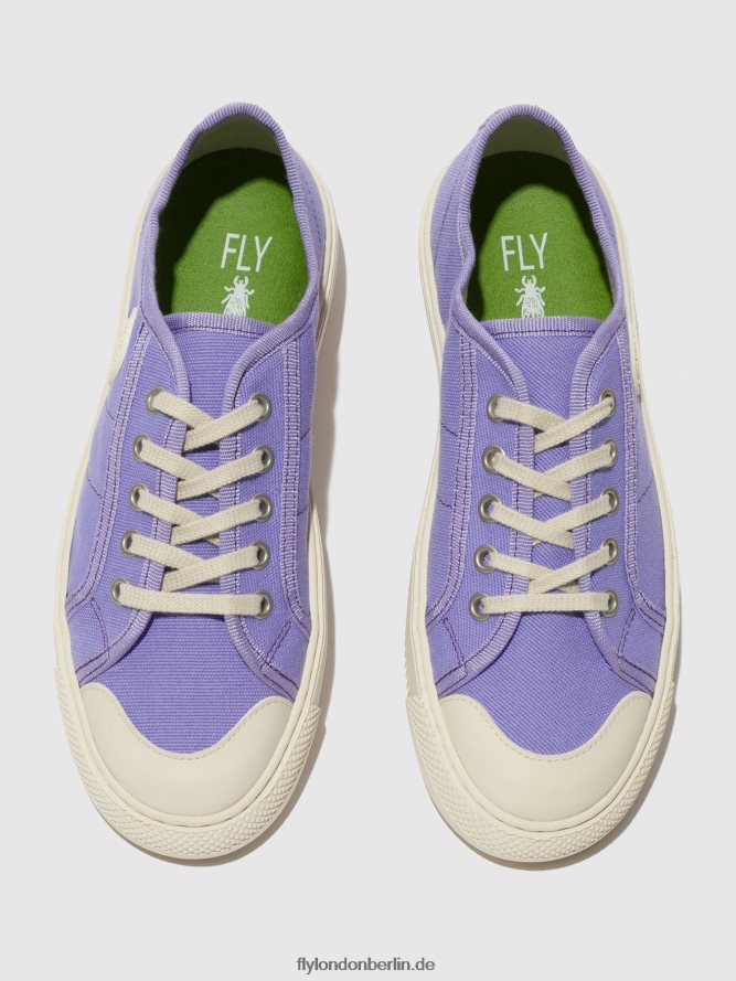 Frauen Fly London Lavendel Schnürsneaker tere557 DP8RD8739