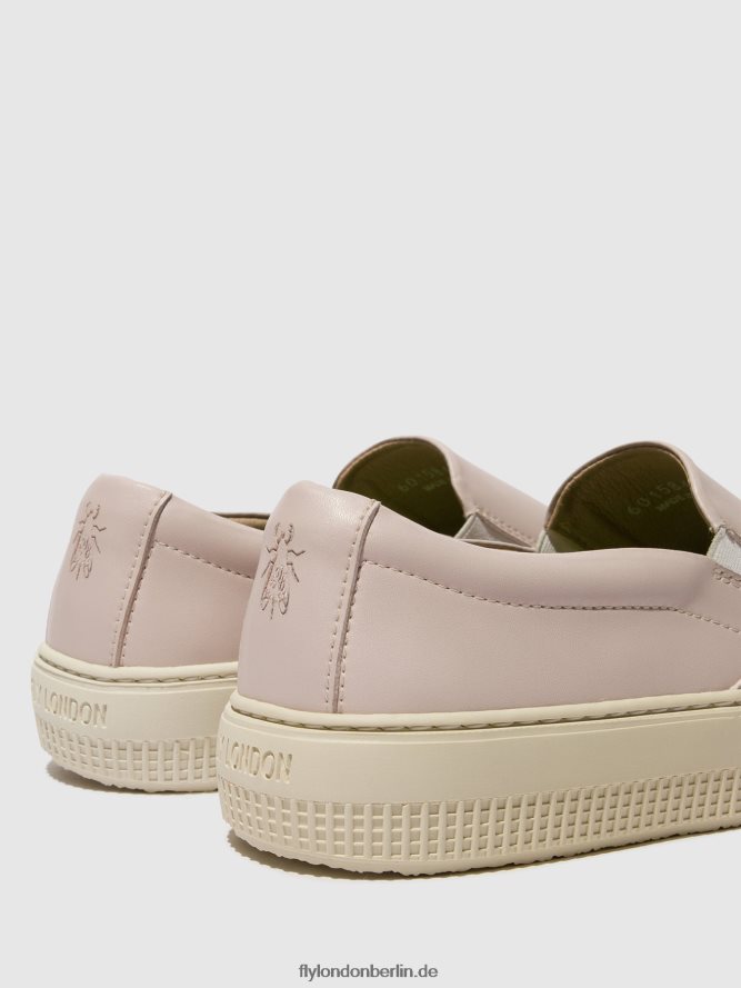 Frauen Fly London Rosa Slip-on-Sneaker toaf584 DP8RD8709