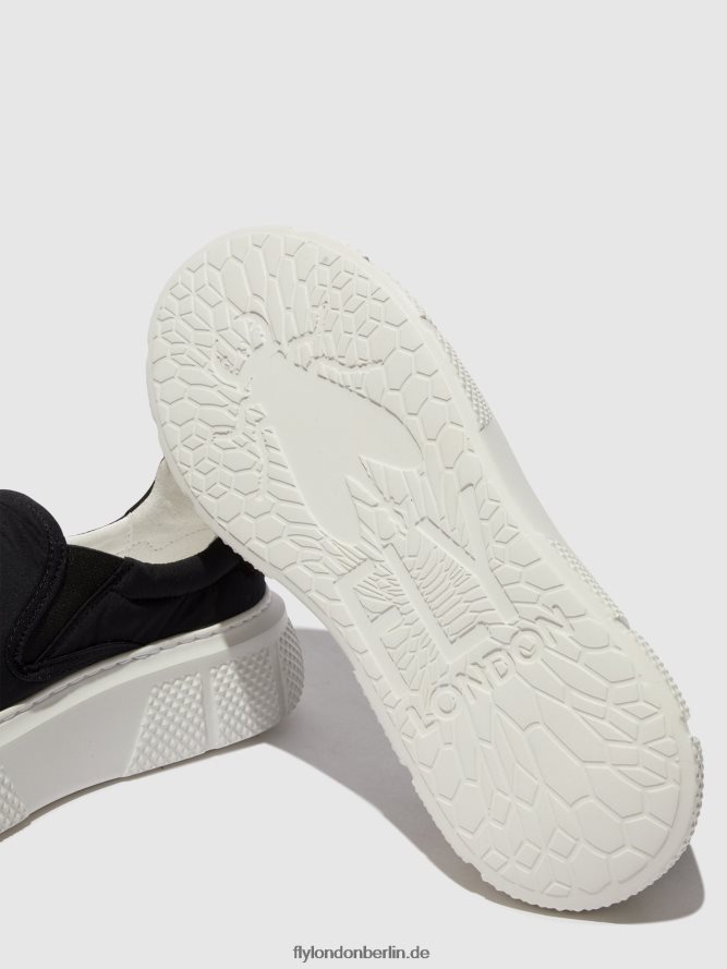 Frauen Fly London Schwarz Schnürsneaker emmy510 DP8RD8760