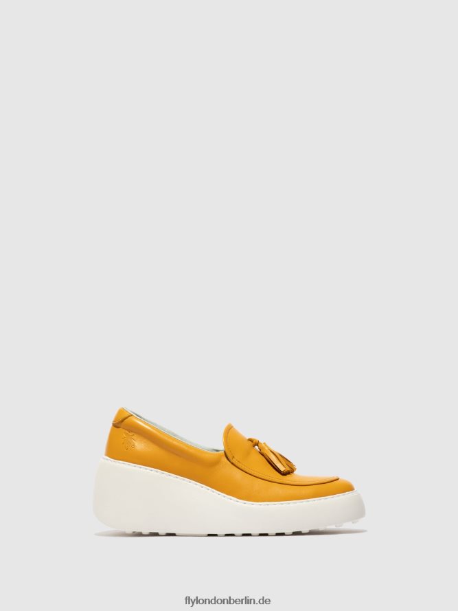 Frauen Fly London Senf Slip-on-Sneaker dala579 DP8RD8710