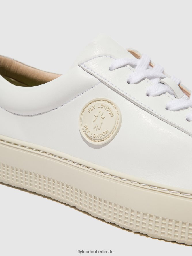 Frauen Fly London Weiss Schnürsneaker tafa587 DP8RD8712