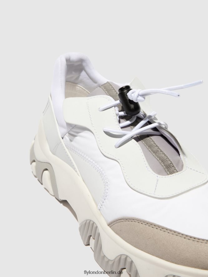 Frauen Fly London mehrfarbig cremefarben elastische turnschuhe fian634 DP8RD8769