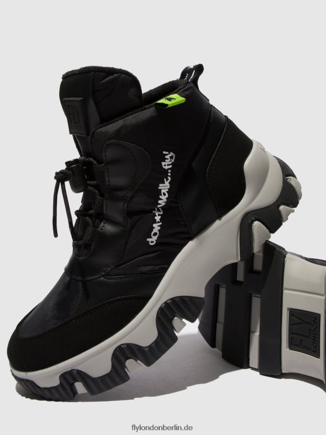 Frauen Fly London mehrfarbig schwarz Schnürsneaker fumo892 DP8RD8745