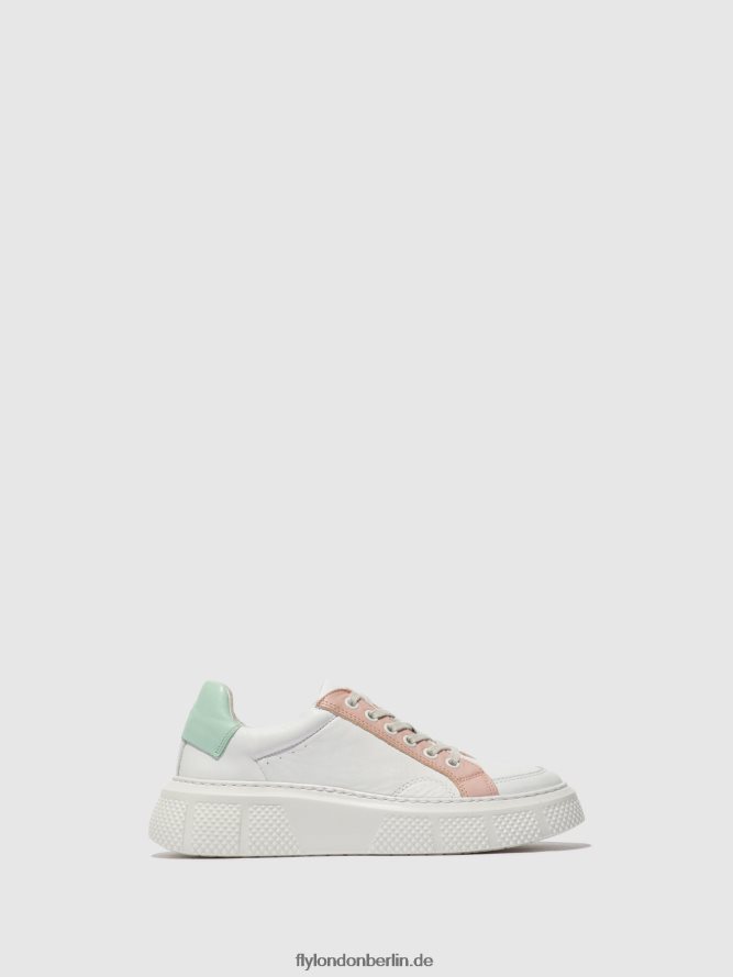 Frauen Fly London weiß/nude/mynt Schnürsneaker emmy510 DP8RD8758