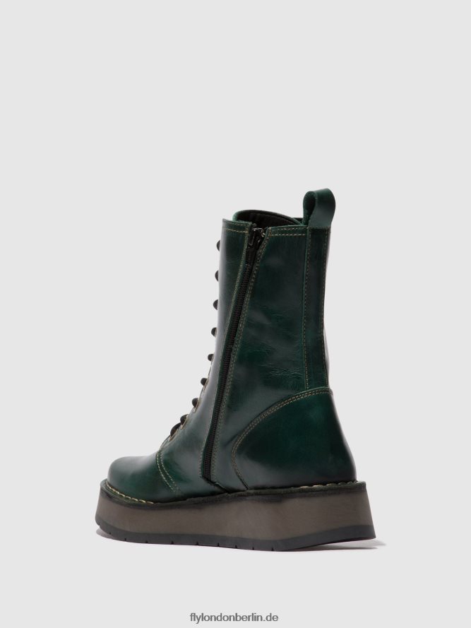 Frauen Fly London Benzin Schnürstiefel rami043 DP8RD8290