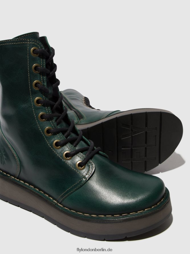 Frauen Fly London Benzin Schnürstiefel rami043 DP8RD8290