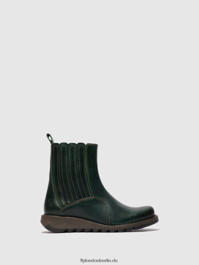 Frauen Fly London Benzin Stiefeletten mit Reißverschluss suzy899 DP8RD842