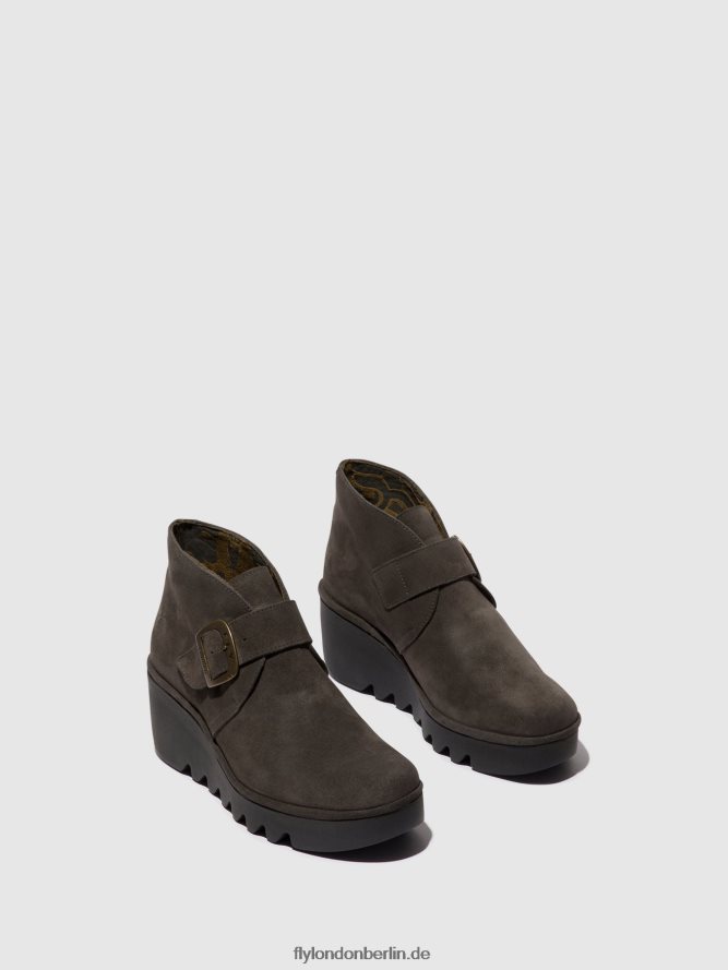 Frauen Fly London Diesel Stiefeletten mit Schnalle birt397 DP8RD8151