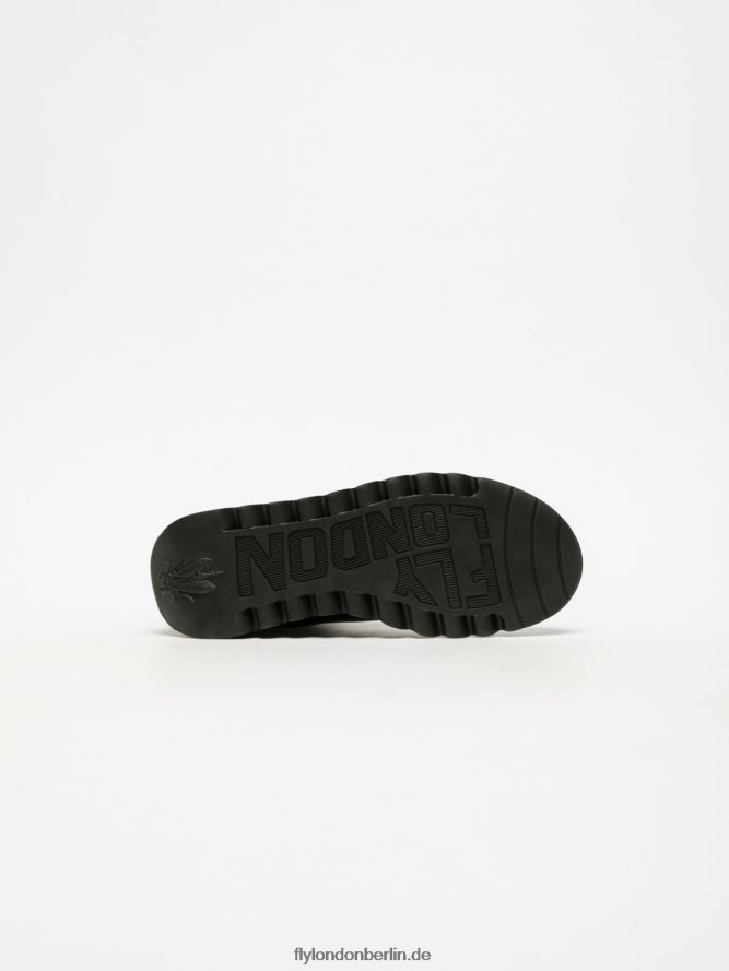 Frauen Fly London Salbe schwarz Chelsea-Stiefeletten DP8RD813