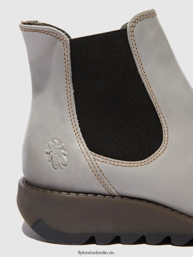Frauen Fly London Salv-Teppich-Wolke Chelsea-Stiefeletten DP8RD8216