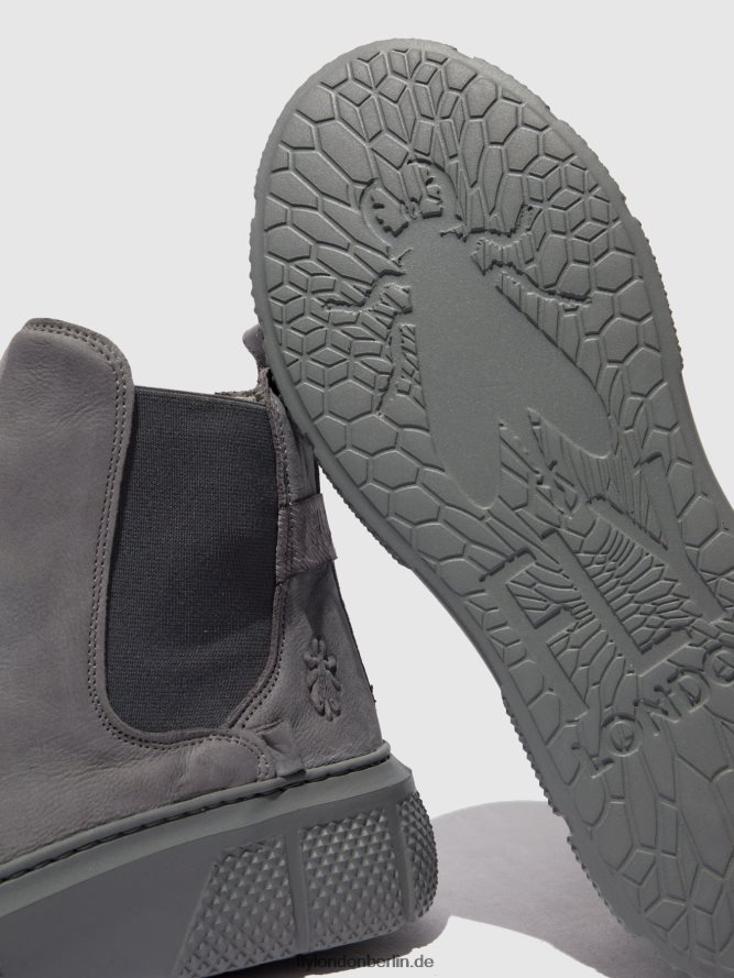 Frauen Fly London Soranoblaugrau Chelsea-Stiefeletten ebbe479 DP8RD8237
