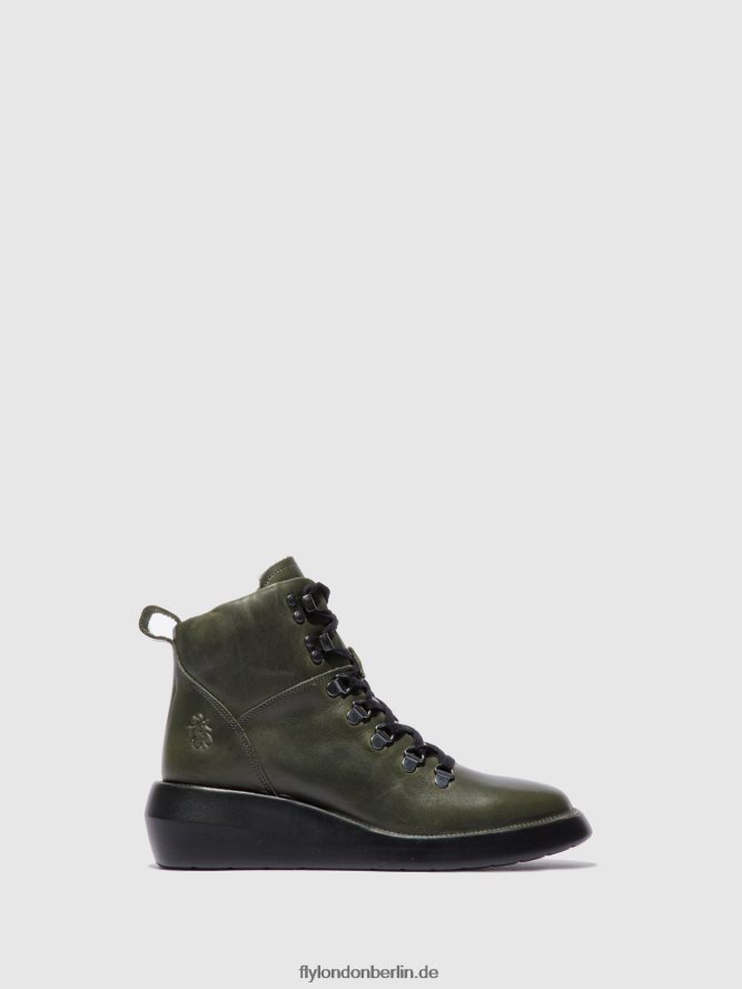 Frauen Fly London Teppich-Diesel Schnürstiefeletten bika501 DP8RD8207