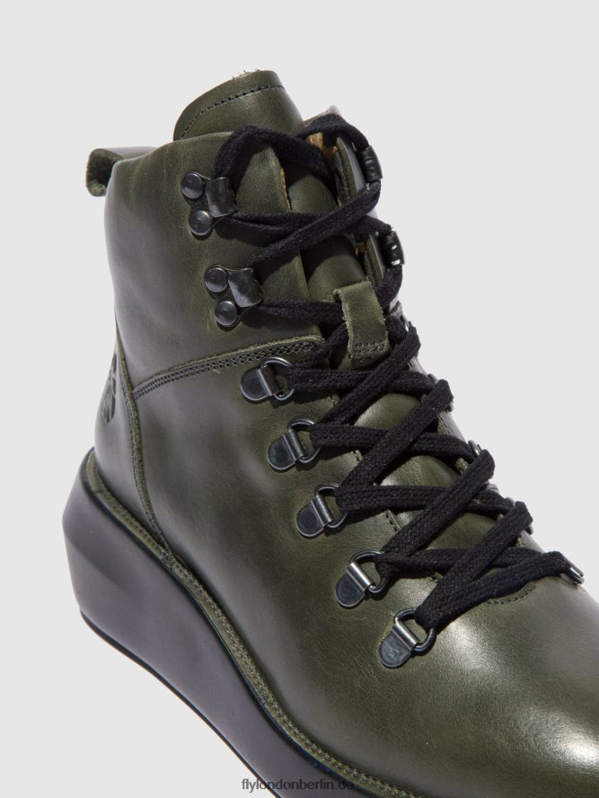 Frauen Fly London Teppich-Diesel Schnürstiefeletten bika501 DP8RD8207