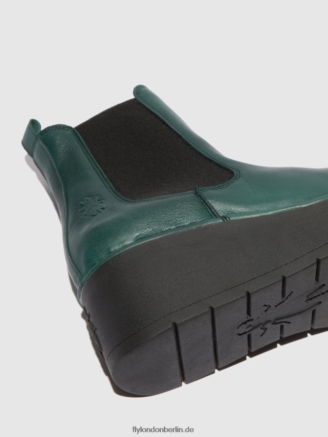 Frauen Fly London Verona grüner Wald Chelsea-Stiefeletten hama238 DP8RD8226