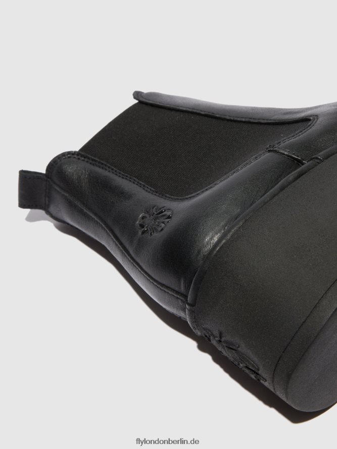 Frauen Fly London Verona schwarz Chelsea-Stiefeletten hama238 DP8RD8225