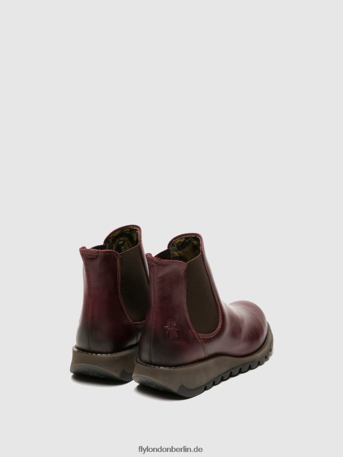 Frauen Fly London salv lila Chelsea-Stiefeletten DP8RD8274