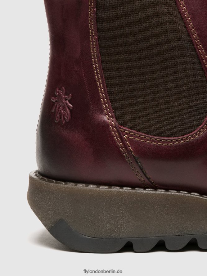 Frauen Fly London salv lila Chelsea-Stiefeletten DP8RD8274