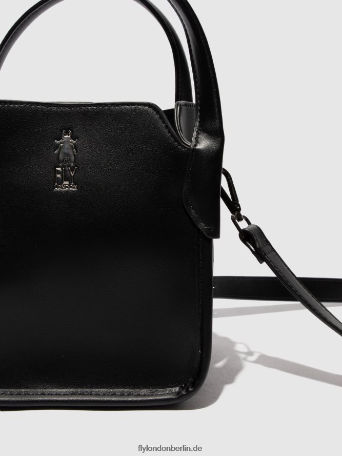Frauen Fly London Schwarz Handtaschen Taschen Both714 DP8RD8778