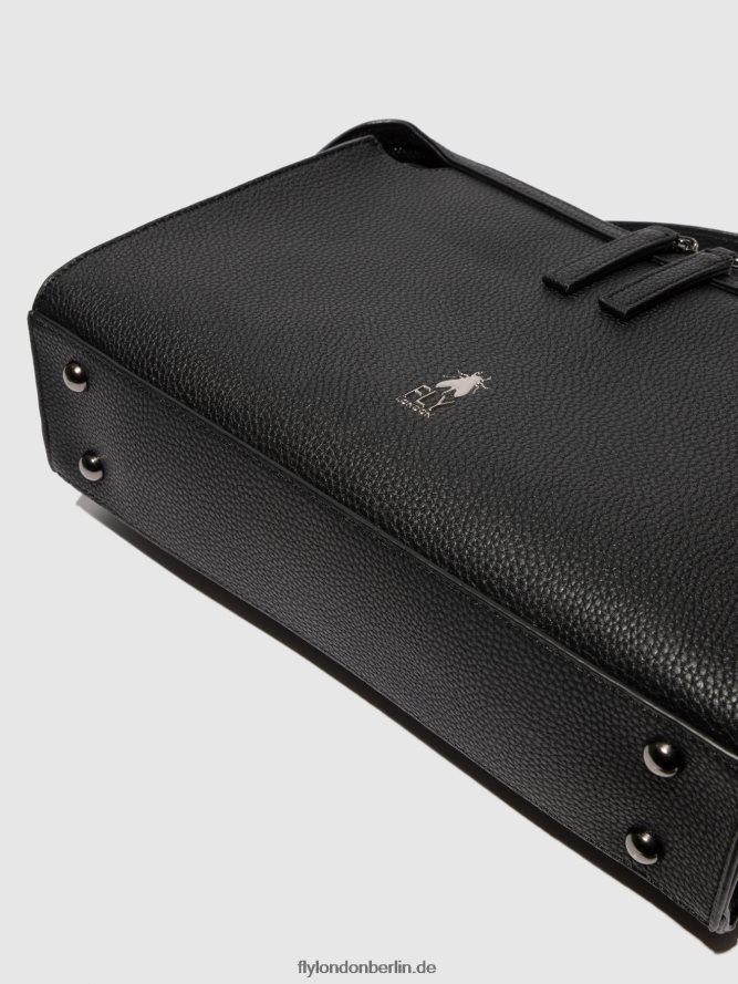 Frauen Fly London Schwarz Handtaschentaschen demy734 DP8RD8781