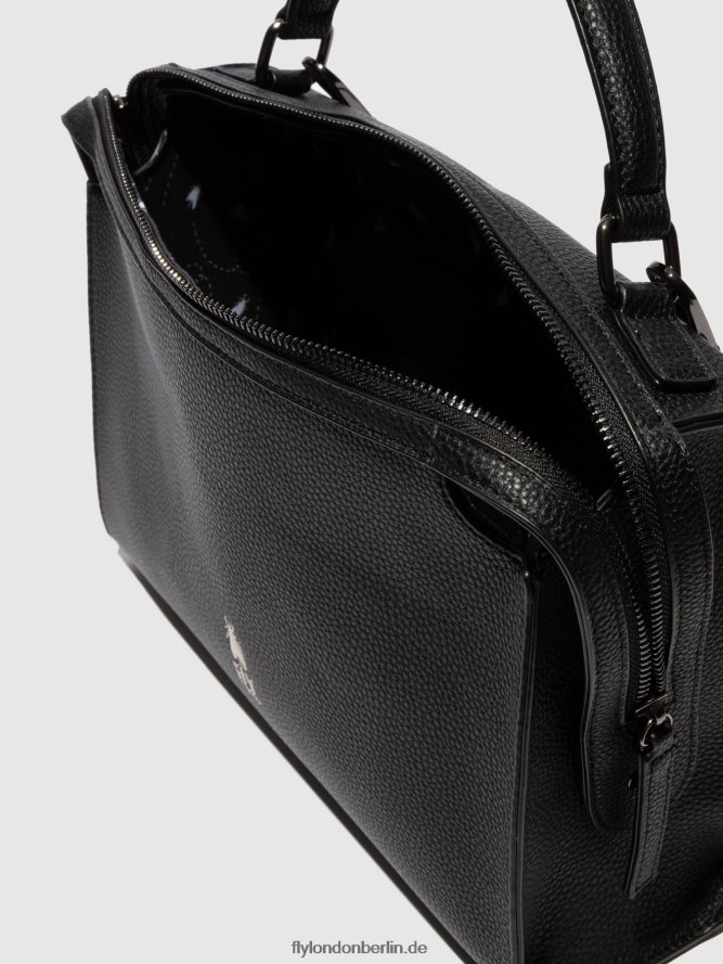 Frauen Fly London Schwarz Handtaschentaschen demy734 DP8RD8781