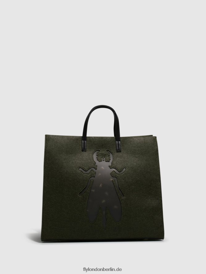 Frauen Fly London dunkelgrün Handtaschentaschen amur702 DP8RD8794