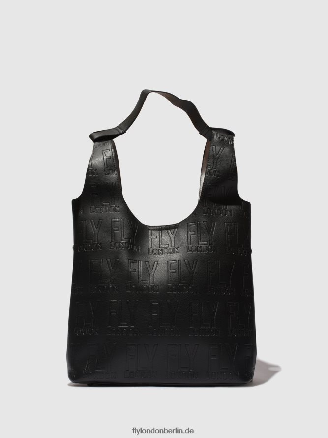 Frauen Fly London Schwarz Umhängetaschen deja737 DP8RD8785