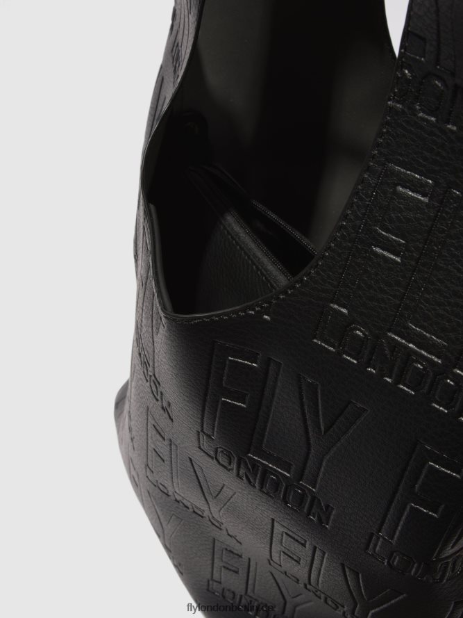 Frauen Fly London Schwarz Umhängetaschen deja737 DP8RD8785