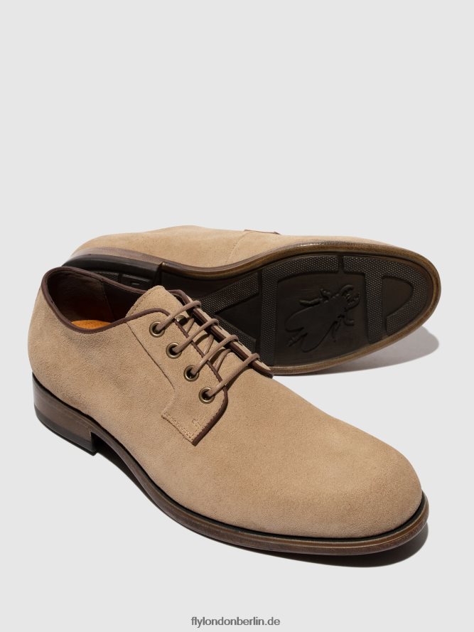 Männer Fly London Beige Schnürschuhe maso957 DP8RD8821
