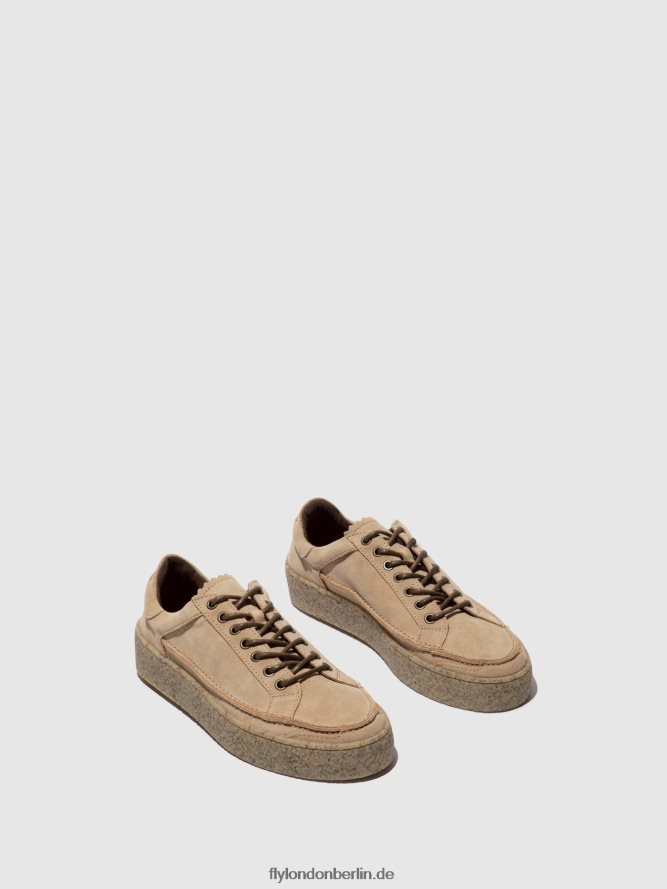 Männer Fly London Beige Schnürschuhe ronn519 DP8RD8829