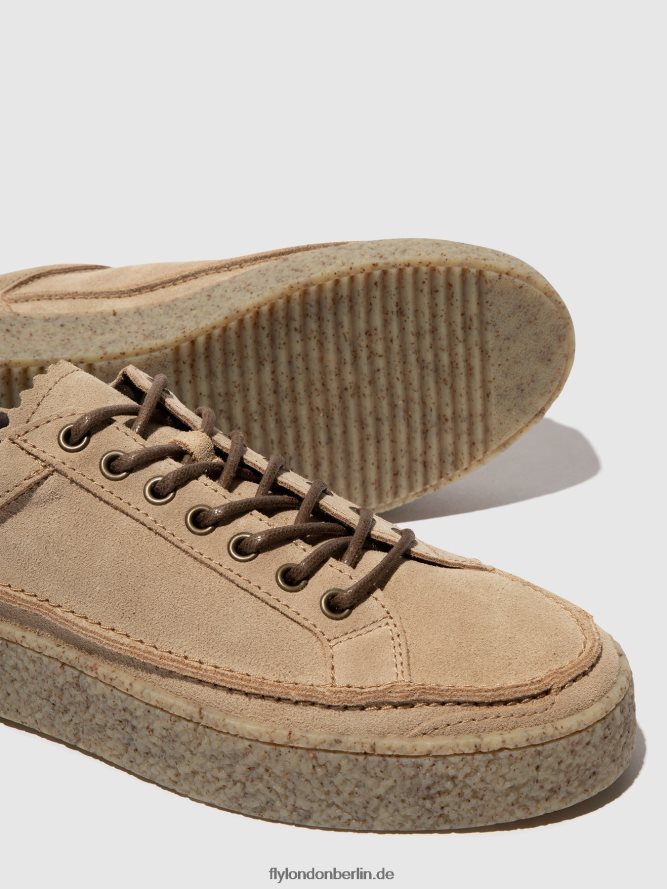 Männer Fly London Beige Schnürschuhe ronn519 DP8RD8829
