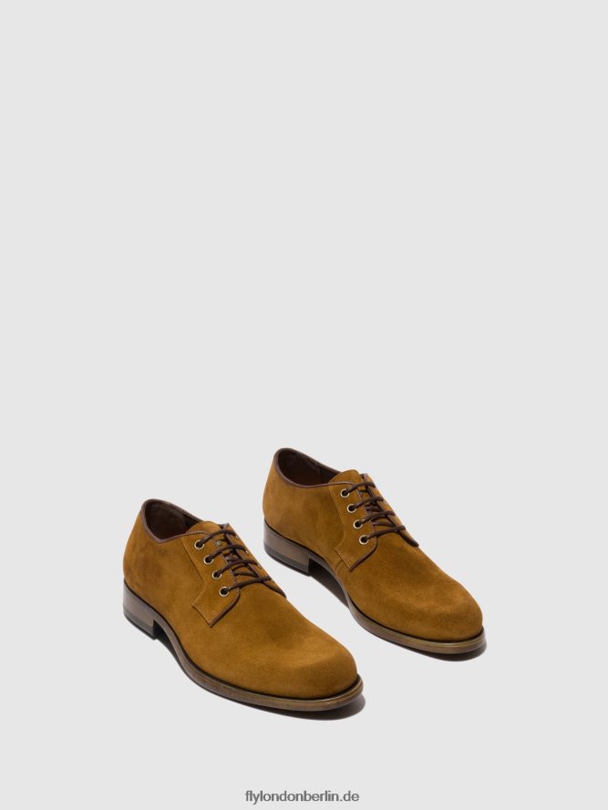 Männer Fly London bräunen Schnürschuhe maso957 DP8RD8820