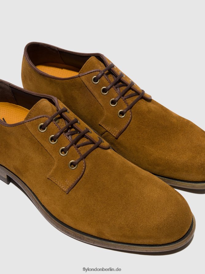 Männer Fly London bräunen Schnürschuhe maso957 DP8RD8820