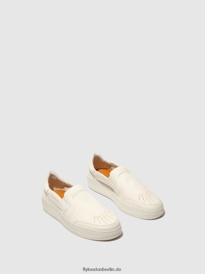 Männer Fly London nicht-gerade weiss Slip-on-Sneaker bowl515 DP8RD8838