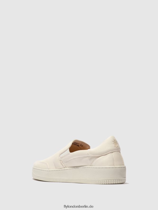 Männer Fly London nicht-gerade weiss Slip-on-Sneaker bowl515 DP8RD8838