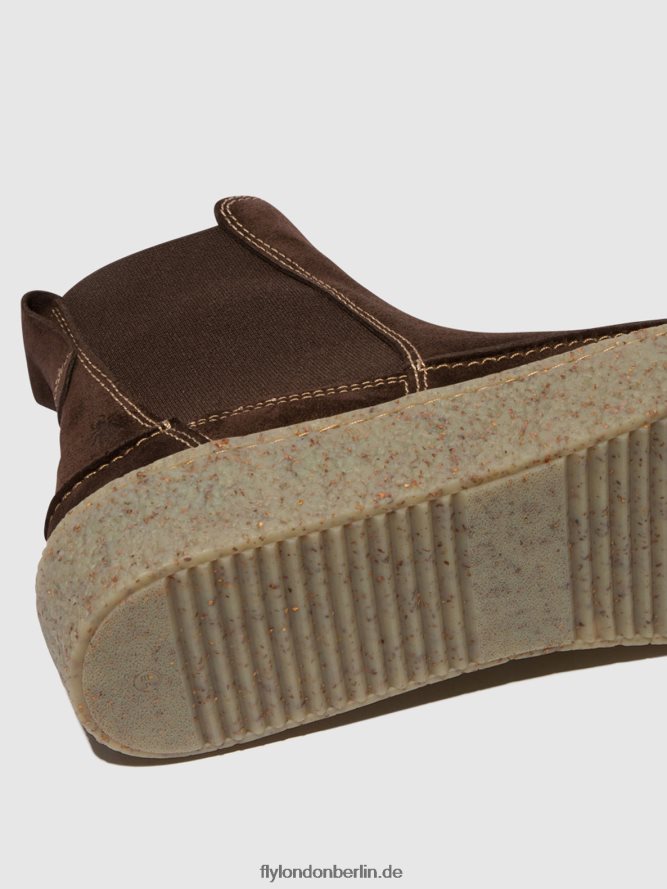 Männer Fly London Mokka Chelsea-Stiefeletten roop541 DP8RD8801